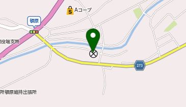 雲南警察署頓原駐在所の地図画像