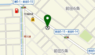 手稲警察署前田交番の地図画像