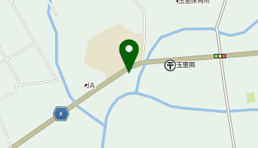 奥州警察署玉里駐在所の地図画像