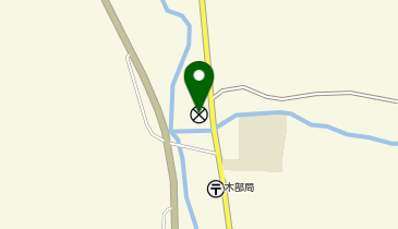 津和野警察署木部駐在所の地図画像