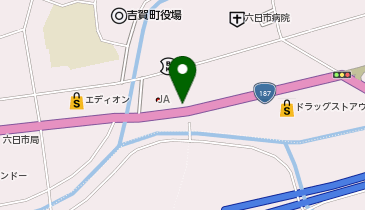 津和野警察署六日市駐在所の地図画像