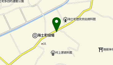 浦郷警察署海士駐在所の地図画像