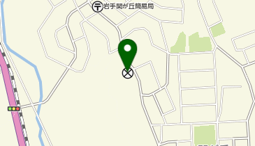 一関警察署関が丘駐在所の地図画像