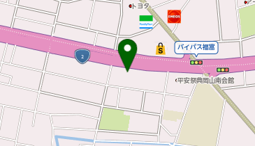 岡山南警察署福富交番の地図画像