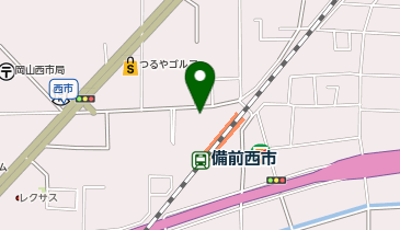 岡山南警察署西市交番の地図画像