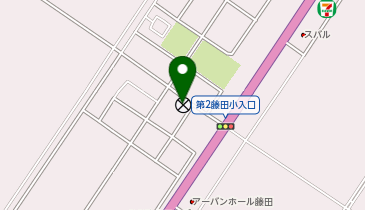 岡山南警察署藤田交番の地図画像