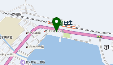 備前警察署日生交番の地図画像