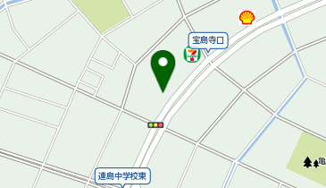 水島警察署連島中央交番の地図画像