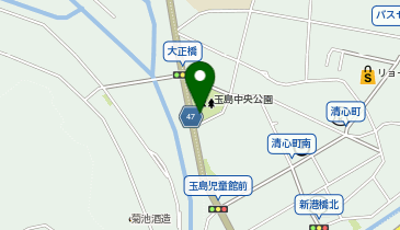 玉島警察署玉島中央交番の地図画像