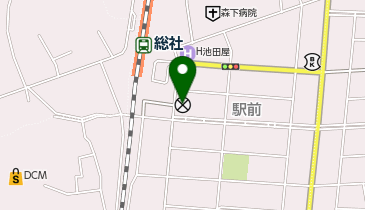 総社警察署総社駅前交番の地図画像