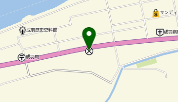 高梁警察署成羽交番の地図画像