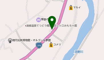 美作警察署美作ゆのまち交番の地図画像