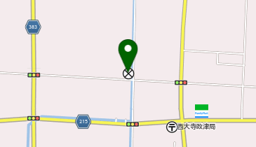 岡山東警察署政津駐在所の地図画像