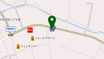 岡山東警察署神崎駐在所の地図画像