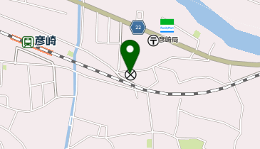 岡山南警察署彦崎駐在所の地図画像