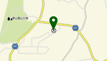 千厩警察署松川駐在所の地図画像