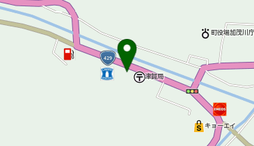 岡山北警察署津賀駐在所の地図画像