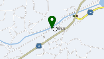 備前警察署鶴海駐在所の地図画像