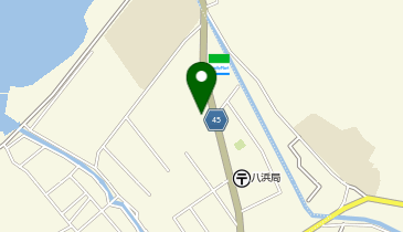 玉野警察署八浜駐在所の地図画像