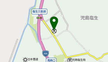 児島警察署塩生駐在所の地図画像