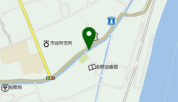 玉島警察署船穂駐在所の地図画像