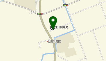 笠岡警察署北川駐在所の地図画像