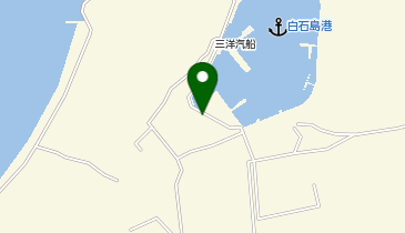 笠岡警察署白石島駐在所の地図画像