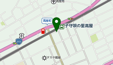 井原警察署高屋駐在所の地図画像