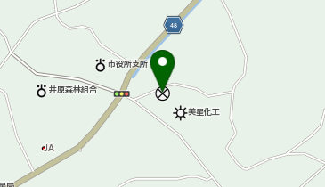 井原警察署三山駐在所の地図画像