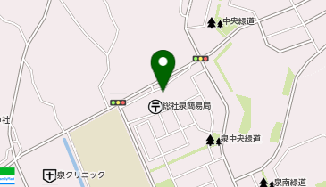 総社警察署泉駐在所の地図画像