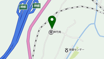 新見警察署神代駐在所の地図画像