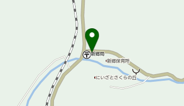 新見警察署新郷駐在所の地図画像