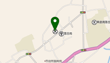 真庭警察署落合駐在所の地図画像