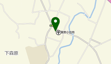 津山警察署小田駐在所の地図画像