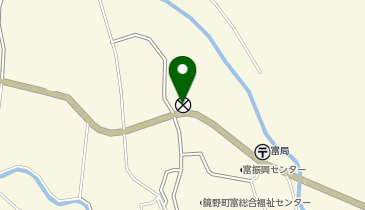 津山警察署富駐在所の地図画像