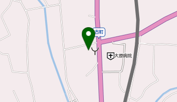 美作警察署大原駐在所の地図画像