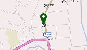 美作警察署真加部駐在所の地図画像