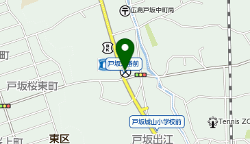 広島東警察署戸坂交番の地図画像