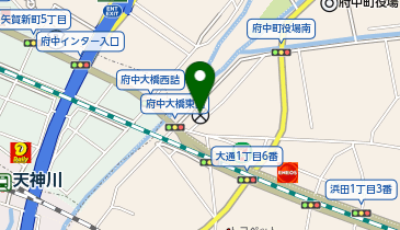 広島東警察署府中交番の地図画像