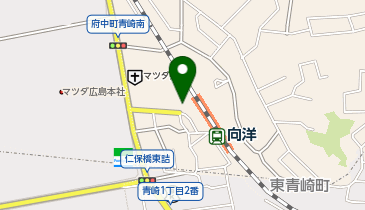 広島東警察署向洋駅前交番の地図画像