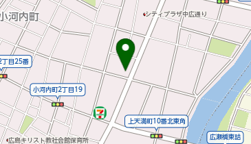 広島西警察署中広交番の地図画像