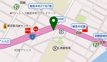 広島西警察署観音町交番の地図画像