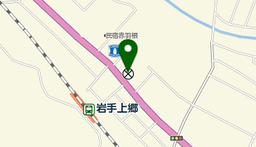 遠野警察署上郷駐在所の地図画像