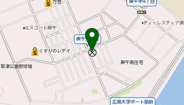 広島西警察署庚午交番の地図画像