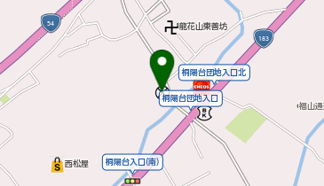 安佐北警察署三入交番の地図画像