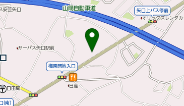 安佐北警察署口田交番の地図画像