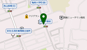安佐北警察署高陽交番の地図画像