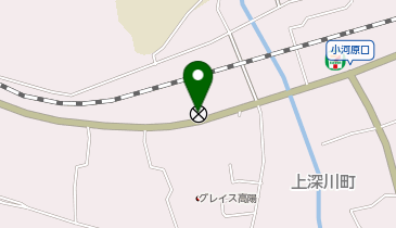 安佐北警察署上深川交番の地図画像