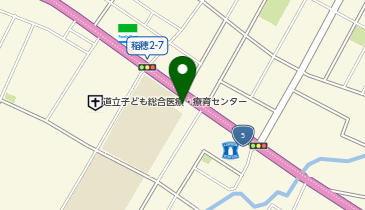 手稲警察署稲穂交番の地図画像