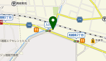 海田警察署船越交番の地図画像